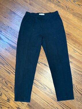 B37 Everlane Women’s Medium Black Tailored Ponte Trousers Casual Office